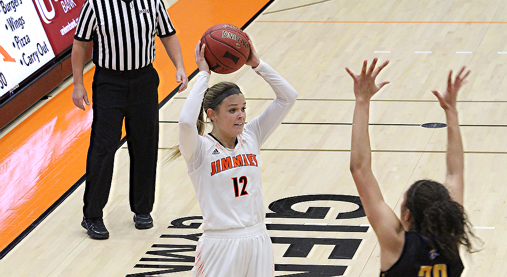 Big second half lifts Dordt past Jimmies