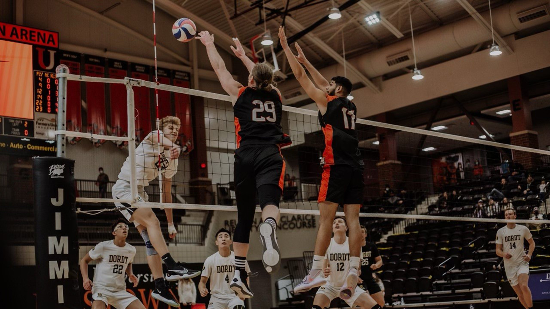 Jimmies sweep Dordt in home opener