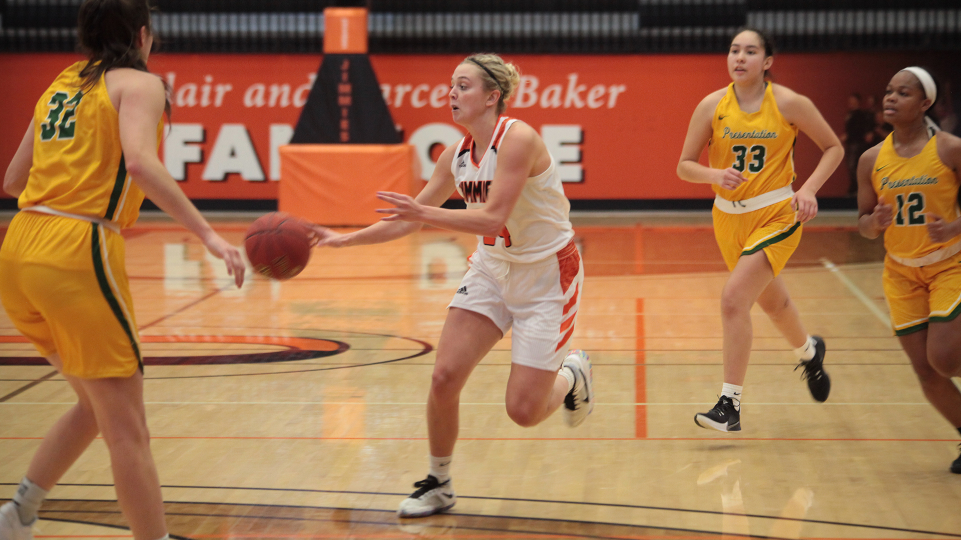 Jimmies open with convincing win over Presentation