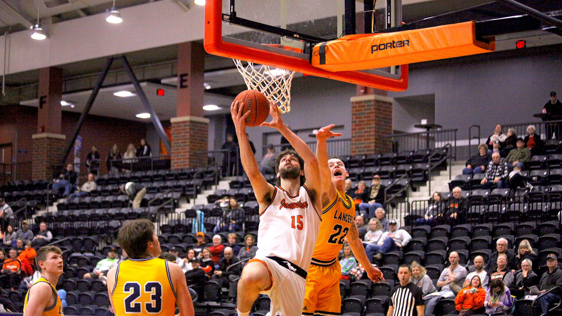 #11 Jimmies roll to 36-point win over Mount Marty