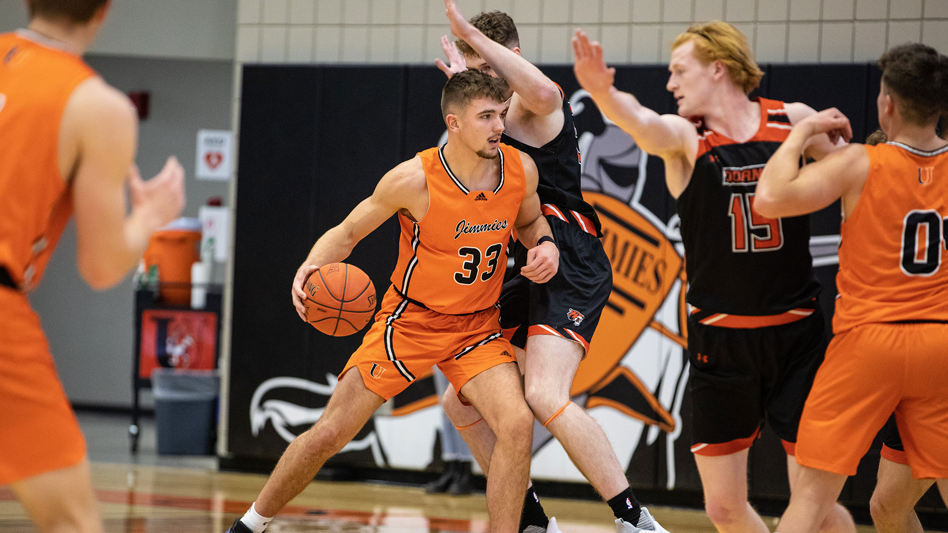 Walters and Gastner double-doubles help #6 UJ win at Mount Marty