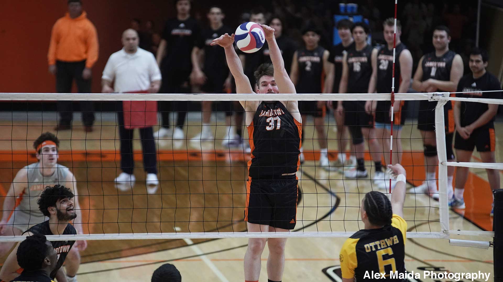 Jimmies advance to GPAC final with four-set win over Ottawa