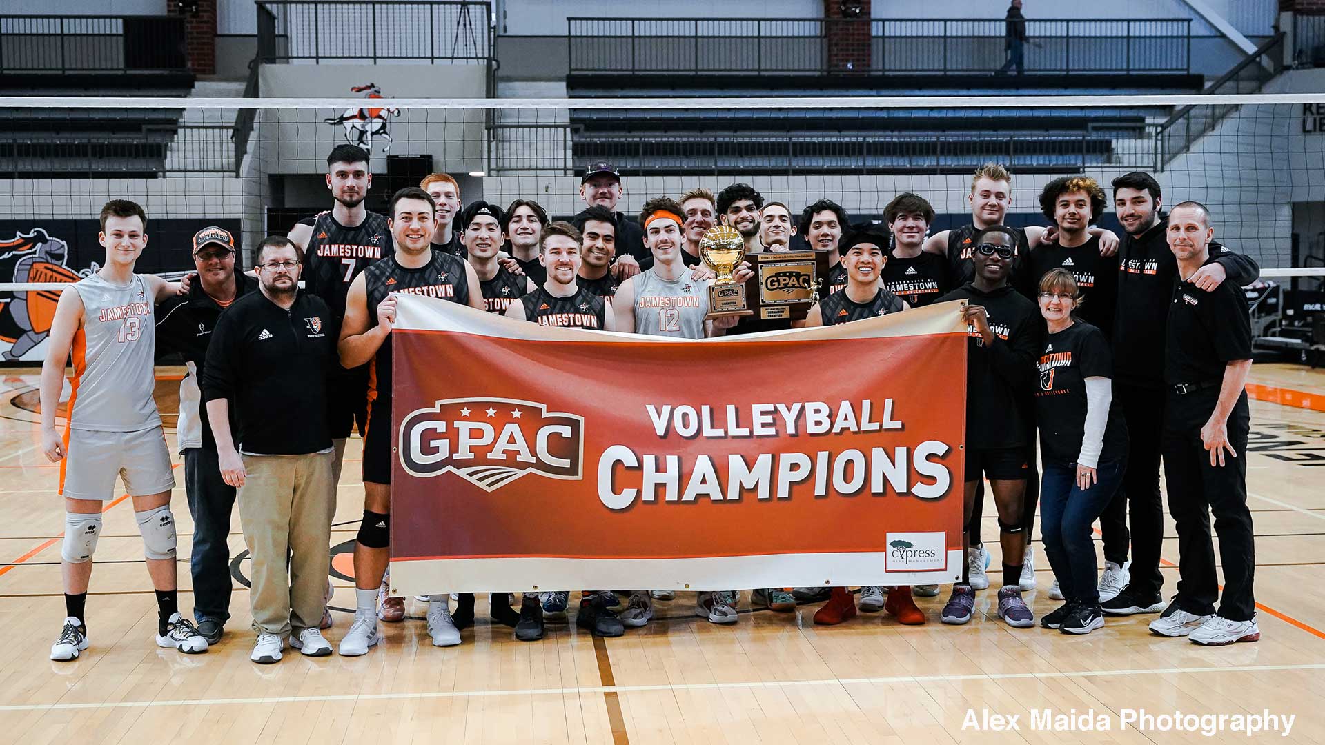 Jimmies sweep Dordt for third straight GPAC title