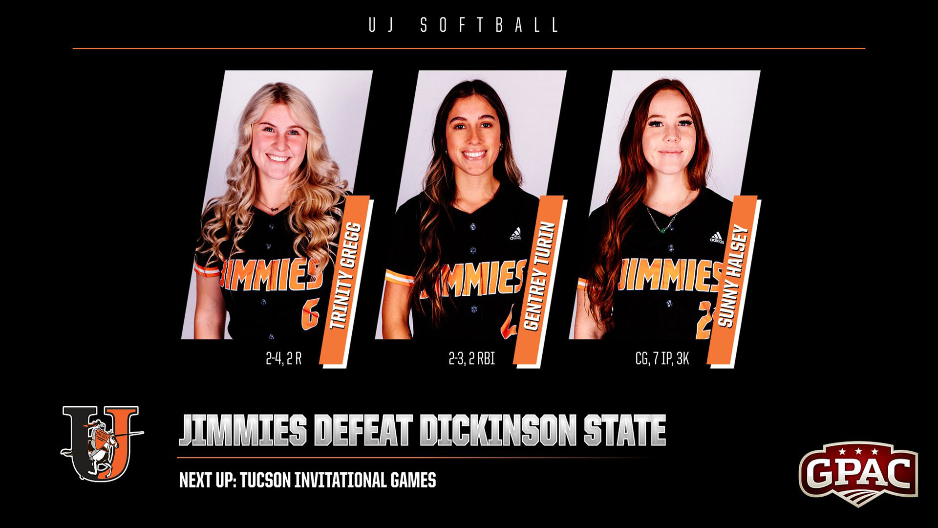 Jimmies conclude weekend with win over Dickinson State