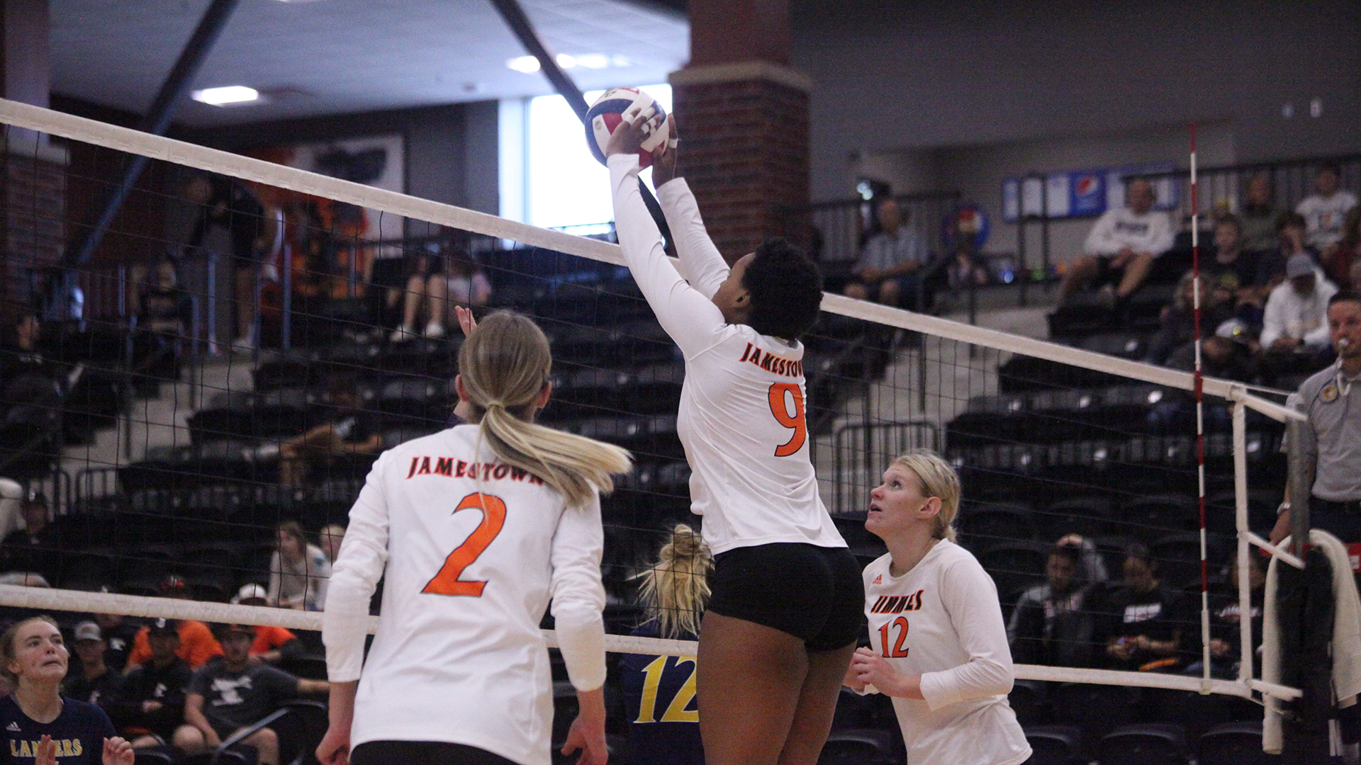 No. 2 Jimmies tame Tigers in three sets Friday