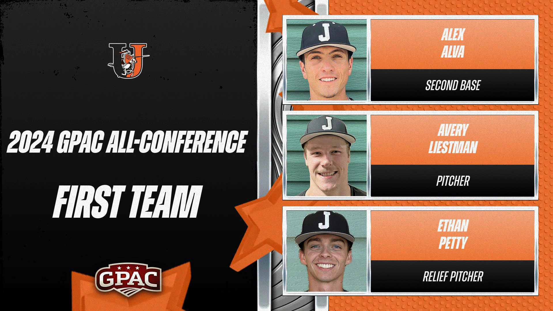 Alva, Liestman, Petty headline Jimmie GPAC all-conference selections