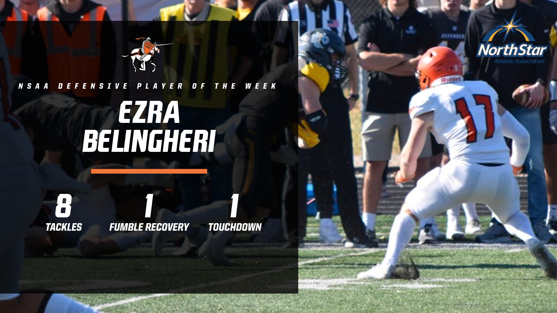 Ezra Belingheri named NSAA Defensive Player of the Week