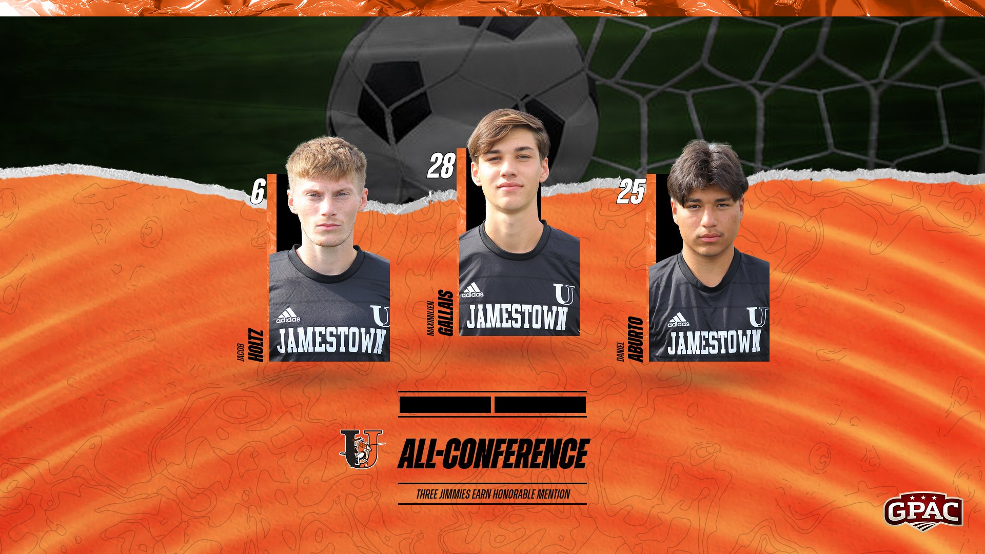 Aburto, Gallais, Holtz named GPAC All-Conference honorable mention