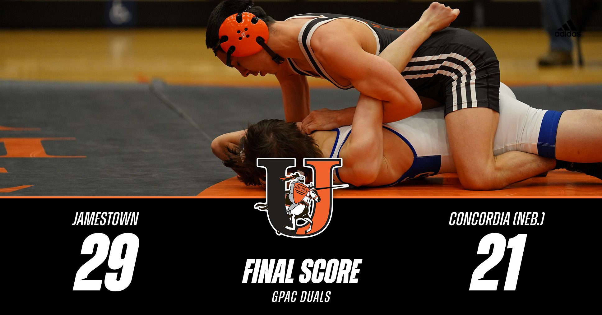 Jimmies finish GPAC schedule with win over CUNE
