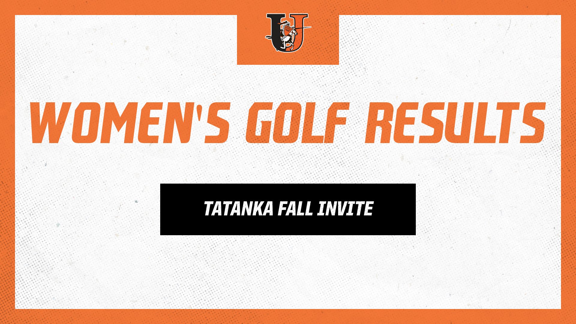 Women's Golf Tatanka Fall Invite Results