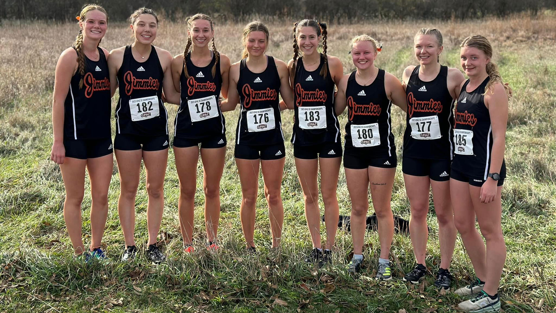 Ten personal bests for Jimmies at GPAC Championships